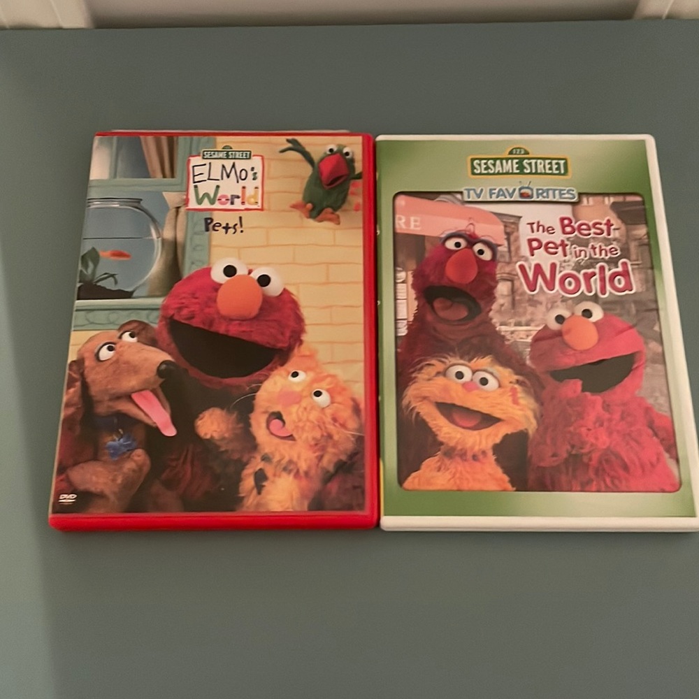 Sesame Street dvds
